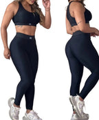 Coleccion Aloyoga dos piezas negro,Activewear.