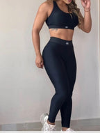 Coleccion Aloyoga dos piezas negro,Activewear.