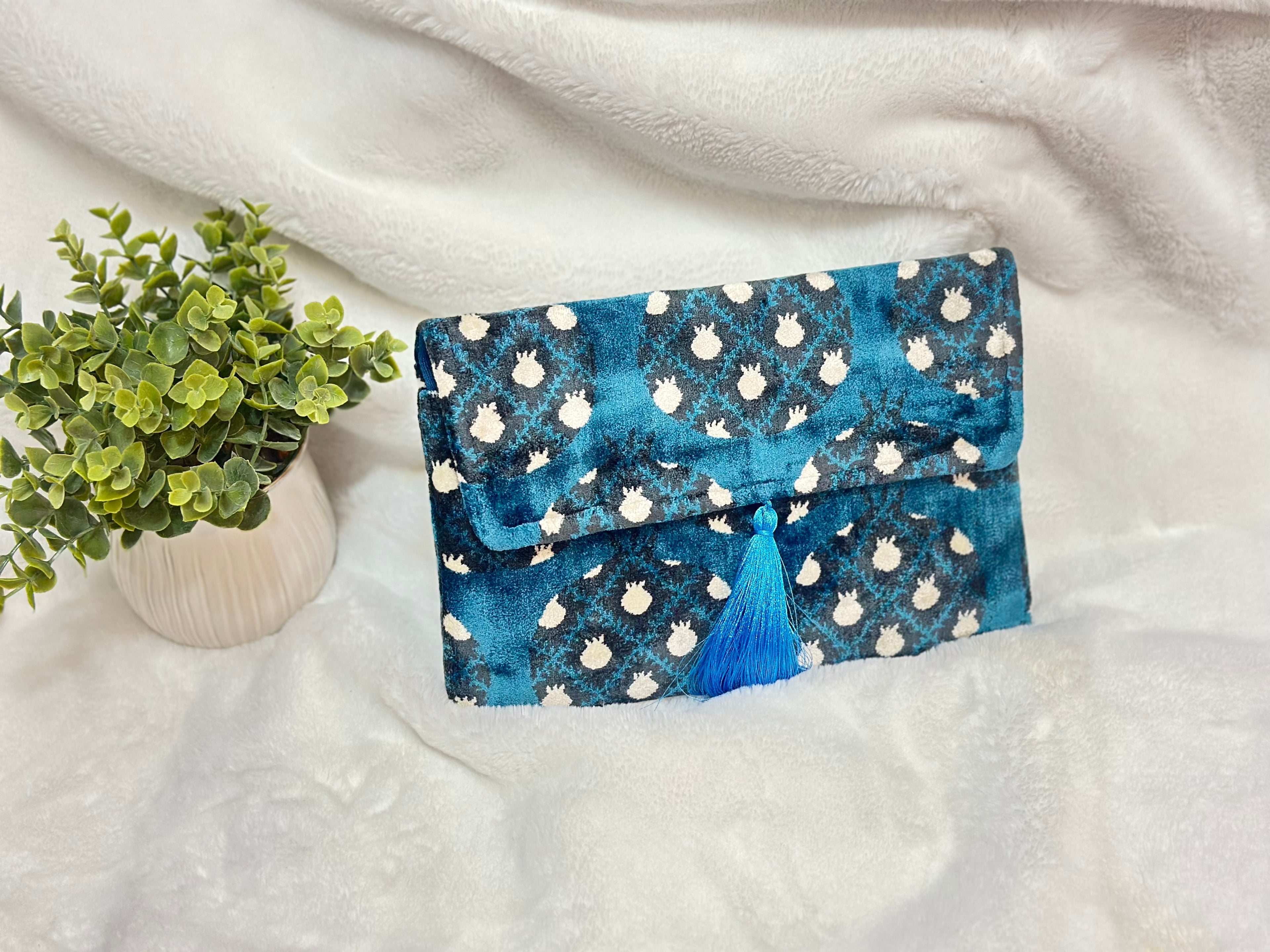 Ikat clutches & crossbody